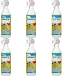 HG Mould Remover Spray, 500ml (186050106) (Pack of 6)