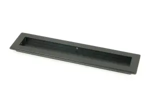 From The Anvil Matt Black 250mm Art Deco Rectangular Pull