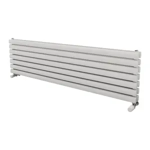 Ximax Champion Duplex FORDH4101500W White Gas Horizontal Designer Radiator, (W)1500mm x (H)410mm