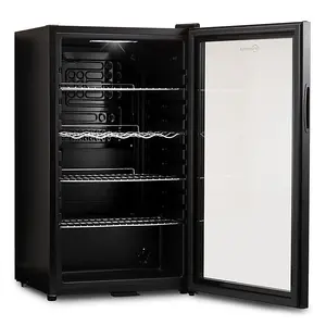 Subcold Super 85 LED Drinks Fridge - Black