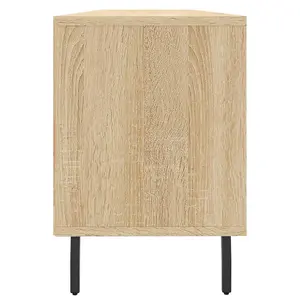 Berkfield TV Cabinet Sonoma Oak 150x30x44.5 cm Engineered Wood