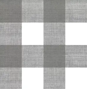 NuWallpaper SLW3415 Scottish Plaid Self Adhesive Wallpaper, Charcoal