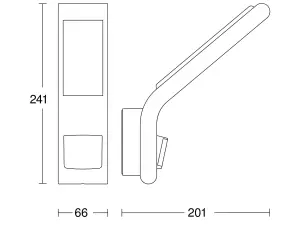 Steinel XLED slim S Anthracite Design Floodlight Motion Sensor Wall Spot LED Security Light