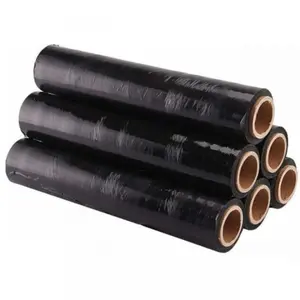 Extra Strong Pallet Wrap Shrink Wrap - Black x6