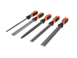 Bahco Bah47708 File Set 5 Piece 1-477-08-2-2 200Mm (8In)