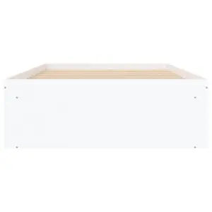 Berkfield Bed Frame White 100x200 cm