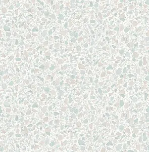 Fine Decor FD24957 Terrazzo Wallpaper, Aqua