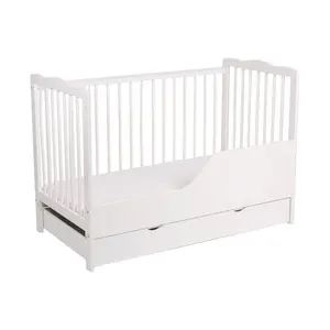 Chenoweth Cot Bed with Mattress White