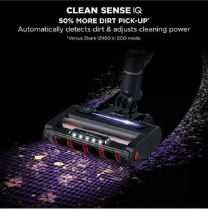 Shark Stratos IZ400UK Cordless Stick Vacuum Cleaner With Anti Hair Wrap Plus & Clean Sense IQ, Mid Grey