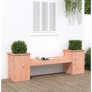 Berkfield Planter Bench 184.5x39.5x56.5 cm Solid Wood Douglas