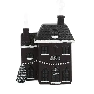 Something Different Merry Cryptmas Incense Cone Holder Black/White (One Size)