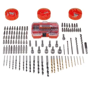 Black+Decker 304 piece Round Mixed Drill & screwdriver bit set