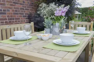 Rosedene Wooden Garden Dining Table