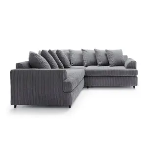 Ferguson Corner Sofa Grey Cord