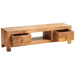 Poko Light Mango Wide Screen TV Unit