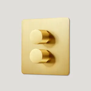 MAXWELL 2G Smooth Dimmer Switch - Brass