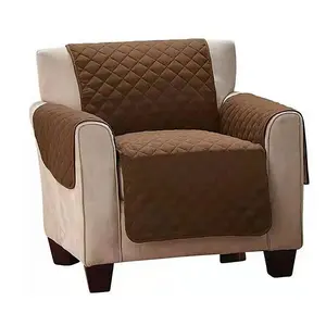 Brown Sofa Cover - 1 Seat Armchair