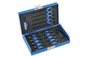 Laser Tools 7851 17pc Torsion Power Tool Bit Set