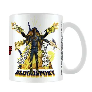 Squad Bam Bloodsport Mug White/Yellow/Navy (One Size)