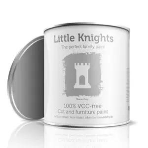 Little Knights Cot & Furniture Paint - Manor Grey - 750ml