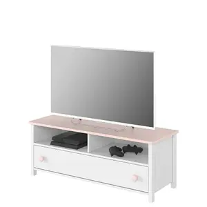 Luna LN-13 TV Cabinet H46cm W120cm D42cm - Charming Storage for Young Spaces