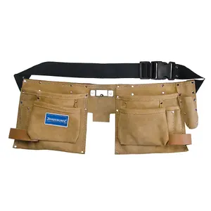 Silverline Double Pouch Tool Belt 8 Pocket CB05