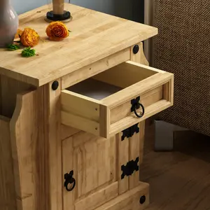 Michaelee 1 Drawer Bedside Table