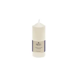 Price's Pillar Candle White 6''