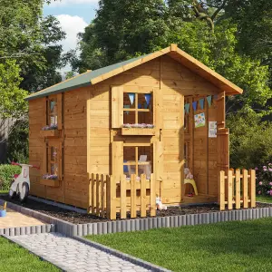 BillyOh Peardrop Extra Playhouse - Pressure Treated - 8 x 7