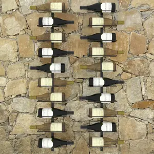 Jarmon 20 Bottle Wall Mounted Wine Rack