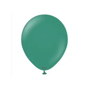 Kalisan Latex Retro Balloons (Pack of 100) Sage (One Size)