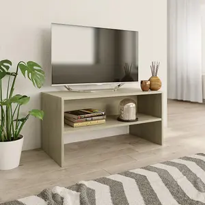 Berkfield TV Cabinet Sonoma Oak 80x40x40 cm Engineered Wood