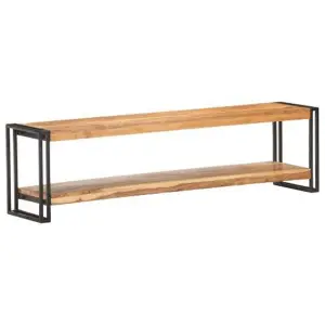 Berkfield TV Cabinet 150x30x40 cm Solid Acacia Wood