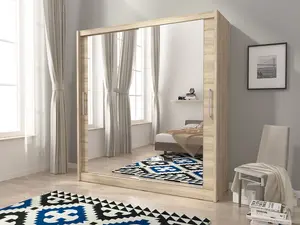 Maya 02 Sliding Wardrobe Elegant Design & Smart Storage