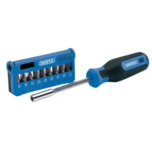 Draper  Screwdriver and Bit Set (19 Piece) 04497