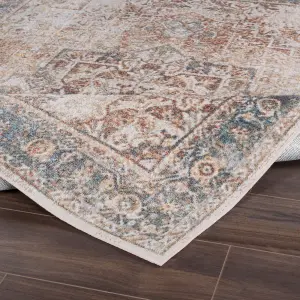 ALORA Machine Washable Vintage Area Rug 200 x 275 cm