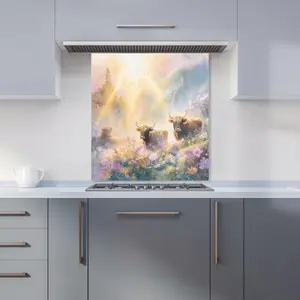 Ava Sterling: 00021 Premium Glass Kitchen Splashback W600mm x H650mm