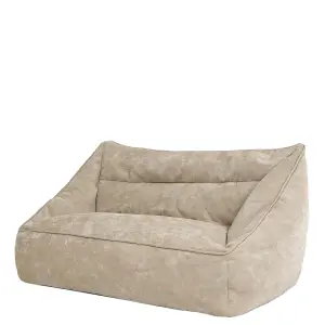 icon Cecilia Bean Bag Sofa Natural Giant Chenille Bean Bag Chair