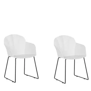 Bridgens Dining Chair (Set of 2) White