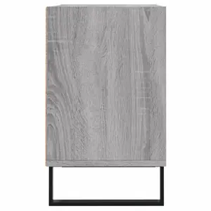 Berkfield TV Cabinet Grey Sonoma 69.5x30x50 cm Engineered Wood