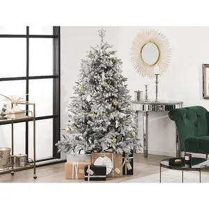 Foraker Artificial Pine Christmas Tree 5.91ft H x 3.94ft W x 3.94ft D