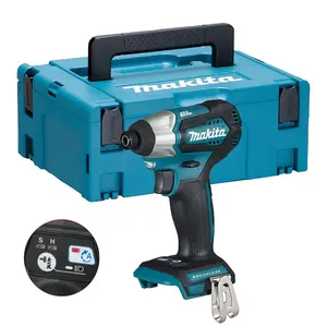 Makita DTD155Z Blue 18v Cordless Brushless Impact Driver + Assist Mode + Makpac