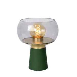 Lucide Farris Retro Table Lamp - 1xE27 - Green