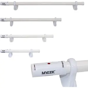 Mylek Tubular Heater 55W 510mm Low Energy Tube Built in Thermostat And Mounting Brackets Greenhouse, Garage, Caravan