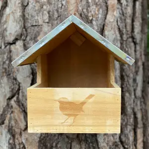 Squirrel Nest Box And Wooden Bird Nesting Box Set