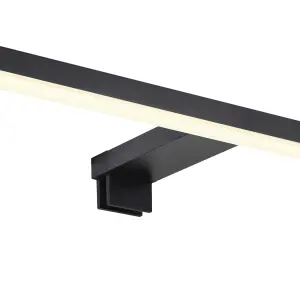 Nordlux Marlee 3000K Indoor Bedroom Living Dining Hallway Wall Light In Black (Height) 3.8cm