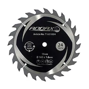 TIMCO Handheld Cordless Circular Saw Blade - 165 x 10 x 24T