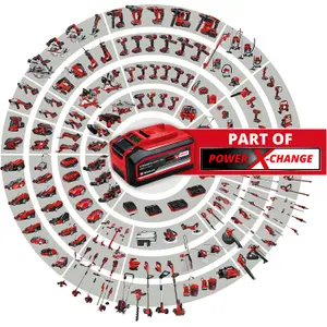 Einhell Power X-Change 3A Twin Charger Compatible With All 18V Power X-Change Batteries - Fast Charge 2 Batteries At Once