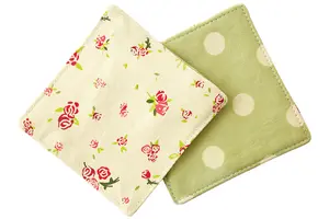 Maison by Premier Set Of Four Rose Cottage Coaster