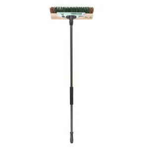 Charnwood 16" Utility Broom with Scraper Garden Maintenance FSC